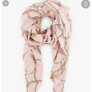 Blush Pink Printed Scarf
